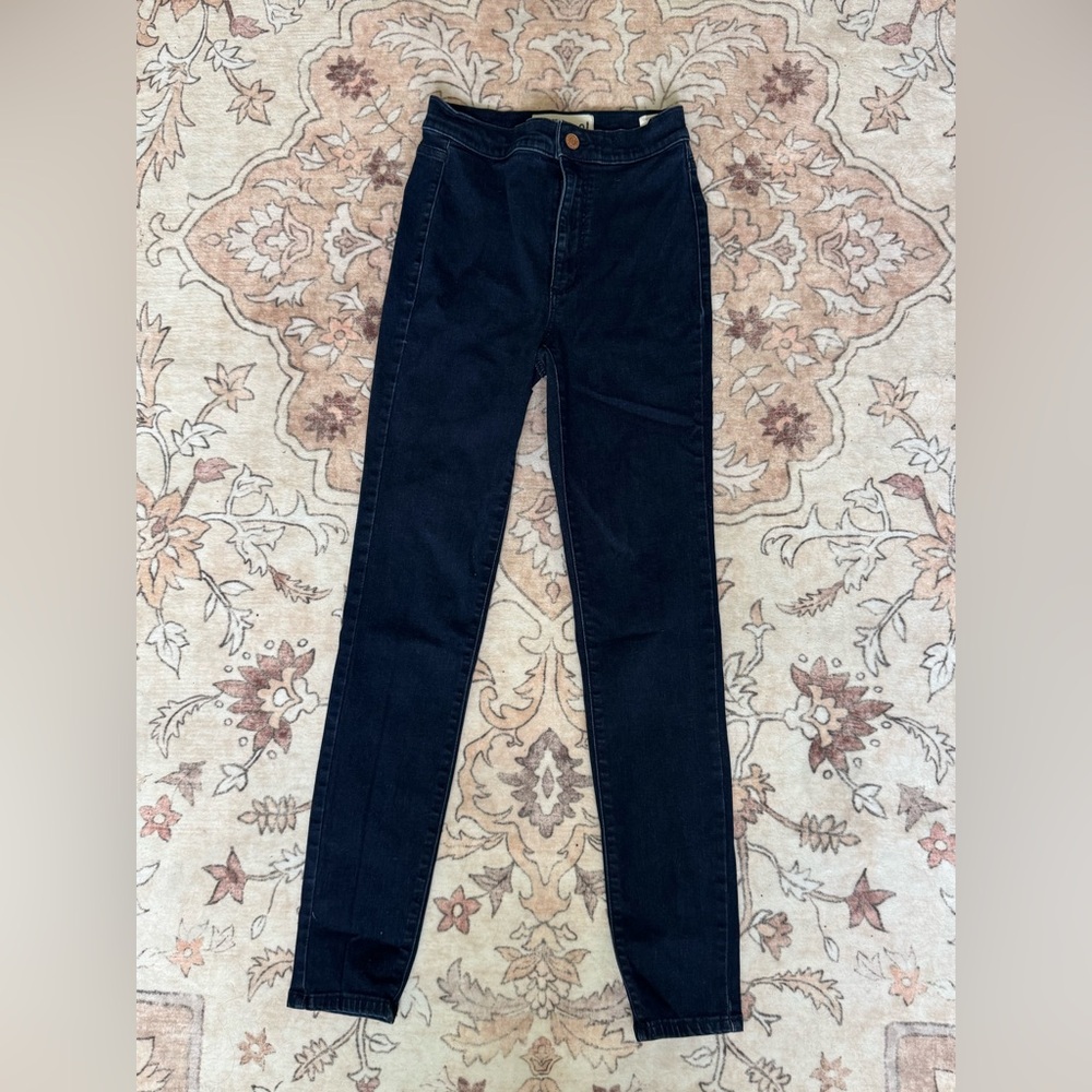 Garage High Rise Dark Wash Women's Skinny Jeans